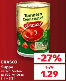 Kaufland ERASCO Suppe Angebot