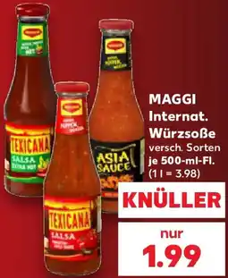 Kaufland MAGGI Internat. Würzsoße Angebot