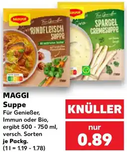 Kaufland MAGGI Suppe Angebot