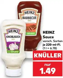 Kaufland HEINZ Sauce Angebot