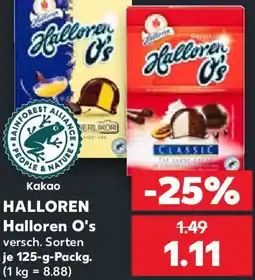 Kaufland HALLOREN Halloren O's Angebot