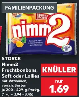 Kaufland STORCK Nimm2 Fruchtbonbons, Soft oder Lollies Angebot