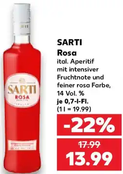Kaufland SARTI Rosa Angebot