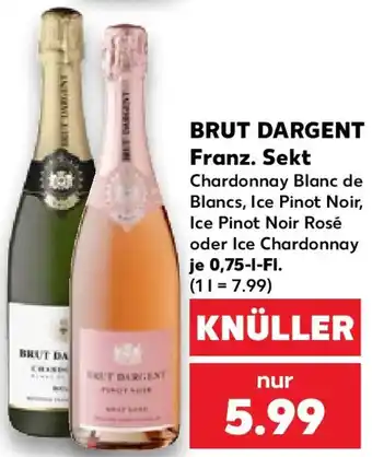 Kaufland BRUT DARGENT Franz. Sekt Angebot