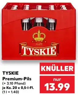 Kaufland TYSKIE Premium-Pils Angebot