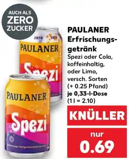 Kaufland PAULANER Erfrischungsgetränk Angebot