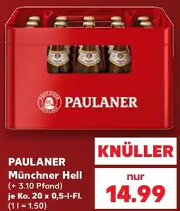 Kaufland PAULANER Münchner Hell Angebot