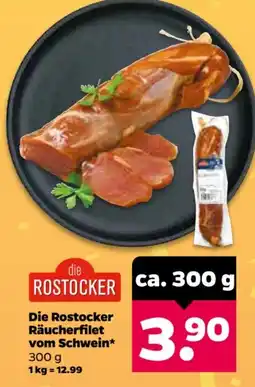 Netto die ROSTOCKER Räucherfilet vom Schwein* Angebot