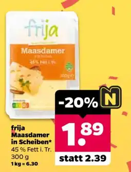 Netto frija Maasdammer in Scheiben Angebot