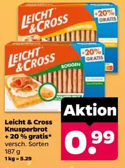 Netto Leicht & Cross Knusperbrot Angebot