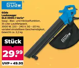 Netto Güde Laubsauger GLS 3000.1 Vario* Angebot