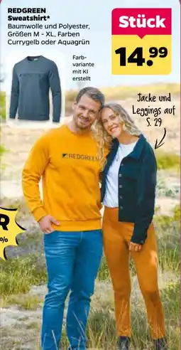 Netto REDGREEN Sweatshirt* Angebot