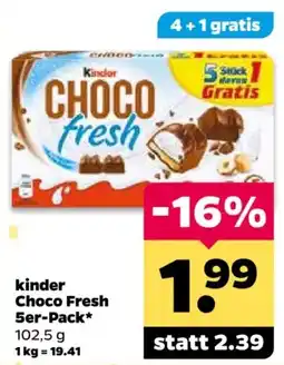 Netto kinder Choco Fresh Angebot