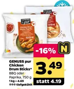 Netto GENUSS pur Chicken Drum Sticks Angebot