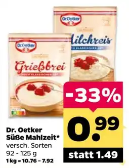 Netto Dr. Oetker Süße Mahlzeit* Angebot