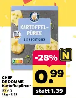 Netto CHEF DE POMME Kartoffelpüree Angebot