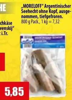 Mix Markt MORELOFF Argentinischer Seehecht ohne Kopf Angebot