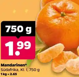 Netto Mandarinen Angebot