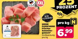Netto MEINE FLEISCHEREI Frisches Schweinegulasch Angebot