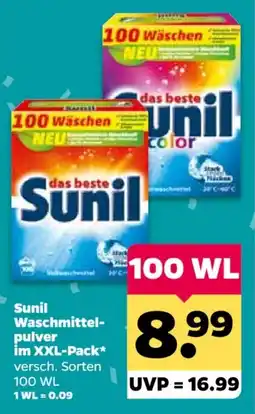 Netto Sunil Waschmittel-pulver Angebot