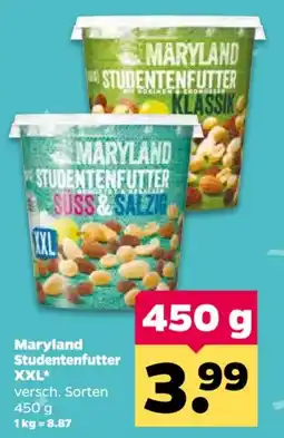 Netto Maryland Studentenfutter XXL Angebot