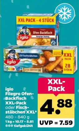 Netto iglo Filegro Ofen-Backfisch Angebot