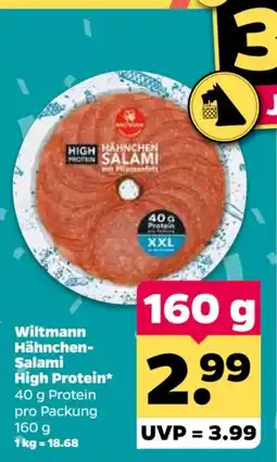 Netto Wiltmann Hähnchen-Salami High Protein Angebot