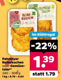 Netto Pahmeyer Reibekuchen oder Gemüsetaler Angebot