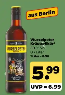 Netto Wurzelpeter Kräuterlikör Angebot