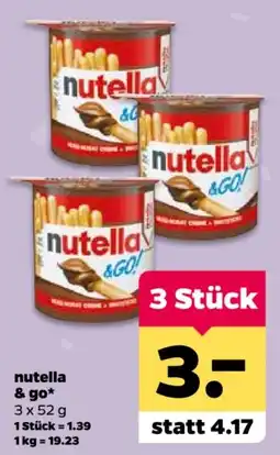 Netto nutella & go* Angebot