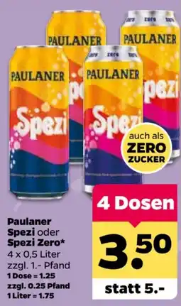 Netto Paulaner Spezi Angebot