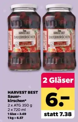Netto HARVEST BEST Sauer-kirschen* Angebot
