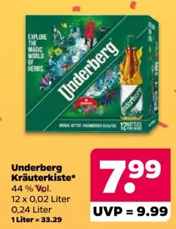 Netto Underberg Kräuterkiste Angebot