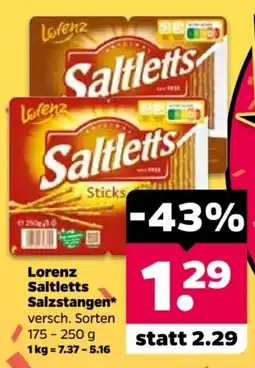 Netto Lorenz Saltletts Salzstangen Angebot