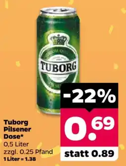 Netto Tuborg Pilsener Dose Angebot