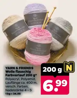 Netto YARN & FRIENDS Wolle flauschig Angebot