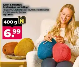 Netto YARN & FRIENDS Großknäuel uni Angebot