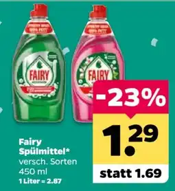Netto Fairy Spülmittel Angebot
