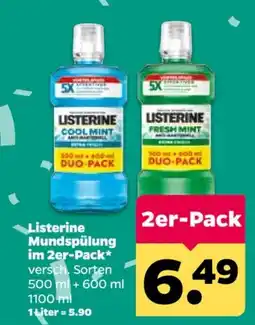 Netto Listerine Mundspülung Angebot