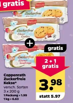 Netto Coppenrath Zuckerefreie Kekse* Angebot