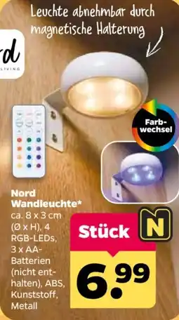Netto Nord Wandleuchte* Angebot