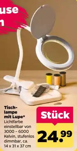 Netto Tisch-lampe mit Lupe* Angebot