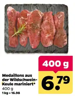 Netto Medaillons aus der Wildschwein-Keule mariniert* Angebot