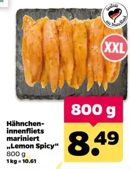 Netto Hähnchen-innenfleisch mariniert „Lemon Spicy“ Angebot
