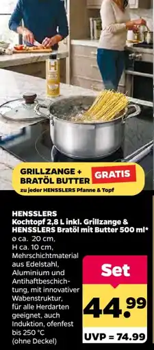 Netto HENSSSLERS Kochtopf Angebot
