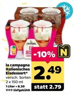 Netto la campagna Italienisches Eisdessert Angebot