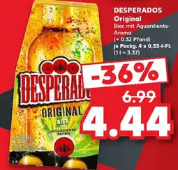 Kaufland DESPERADOS Original Angebot