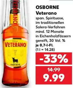 Kaufland OSBORNE Veterano Angebot
