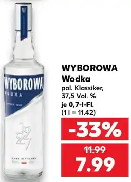 Kaufland WYBOROWA Wodka Angebot
