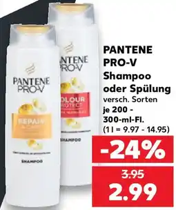 Kaufland PANTENE PRO-V Shampoo oder Spülung Angebot